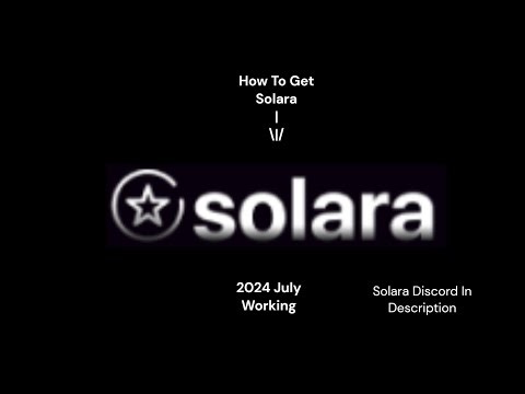 How To Get Solara Executor For Roblox (Maybe Outdated?)