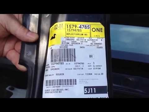 5 Minute Fix Eliminates 2004 Impala Passenger Side Floorboard Flooding