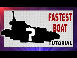 Building a Fastest Boat - Lego Police Set | LEGO Speed build