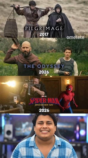 From Pilgrimage to Spider-Man?! 😱 | 2017 vs 2026 Movie Transformation #johnbyrne #frankoz #edit