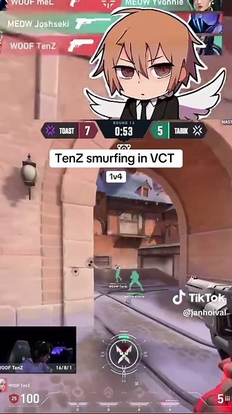 TenZ Dominates in Epic 1v4 Showdown on Twitch