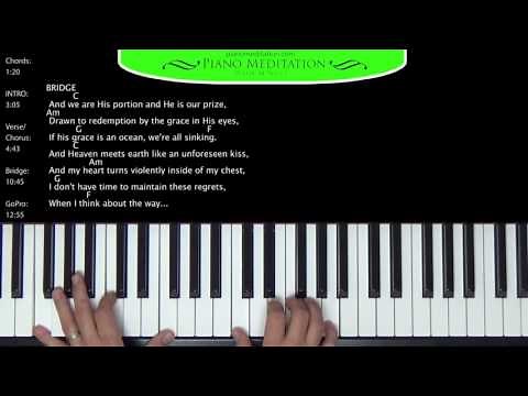 How He Loves (Crowder/McMillan) - How to Play on the Piano | C