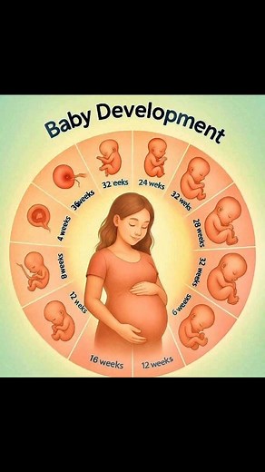 84K views · 867 reactions | From tiny movements to fully formed features—see how your baby develops week by week! 李 This visual guide shows fetal growth from 16 to 32 weeks, including key milestones like hearing development, movement, and more. Perfect for expecting parents tracking their baby’s journey. ❤️ #BabyDevelopment #FetalGrowth #PregnancyJourney #MomToBe #WeekByWeek #BabyMilestones #PregnancyTimeline #GrowingBaby #BabyBump #PregnancyFacts | Dimax Life Sciences | Facebook