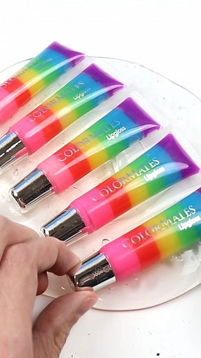 22K views · 320 reactions | Mixing lipgloss into slime!  | Dalton James | Facebook