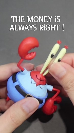 3D펜으로 스폰지밥 집게사장 만들기 I made a spongebob Mr.Crabs with 3D pen #3dpen #3d펜 #3dペン #스폰지밥 #집게사장 #만들기 #SpongeBobSquarePants #スポンジボブ#squidward #カニカーニ #howtomake #diy #making