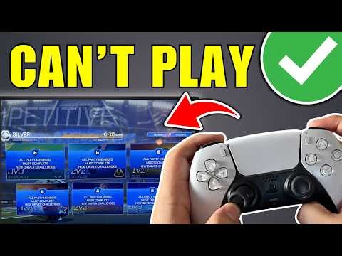 Fix Can't Play Competitive Mode in Rocket League (Must Complete New Driver Challenges)