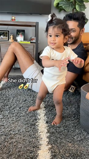 4.2K views · 44 reactions | Throwback to when Vera took her very first steps, and of course, she did it for that 陋. A true millennial baby moment.  They really do grow up way too fast! 凉 What motivated your little one to take their first steps?  Share below! | pedsdoctalk | Facebook