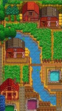 Decorating a Cozy Hilltop Farm🌳☘️ | #ASMR #StardewValley