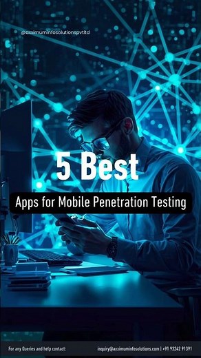 5 Best Apps for Mobile Penetration Testing #ethicalhacking #hackingtools #infosec