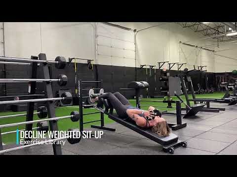 Decline Weighted Sit-Up