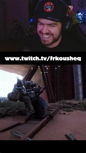 peanut jump by amateur #twitch #gaming #czech #fail #arcraiders