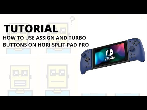 How to use assign and turbo buttons on Hori Split Pad Pro | Tutorial | Nintendo Switch