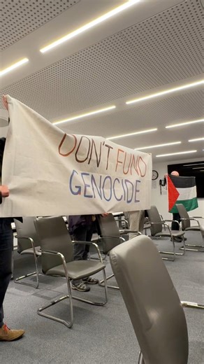 We visited Guildford Borough Council on the 23rd October 2025 to remind them that banking with Barclays means they are funding the genocide of the Palestinian people. #BarclaysBank #Guildford #Surrey #standswithPalestine #FreePalestine #WestSurreyPSC Guildford Borough Council Barclays UK | West Surrey Palestine Solidarity Campaign