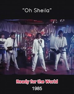 “Oh Sheila” by Ready for the World hit number one on the Billboard Hot 100 40 years ago today on October 12, 1985. It was the third single from the band’s self-titled debut album and became their biggest and most iconic hit ❤️🎶🔥 #80s #genx #80smusic #ohsheila #readyfortheworld | 80s Deennice
