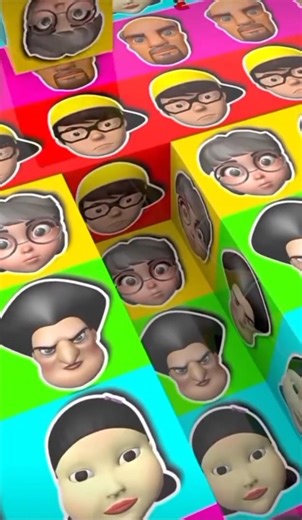 Scary Teacher on my color face loop