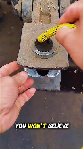 This powerful knot takes just 10 seconds to make 💯 #knotskill #ropetrick #simple