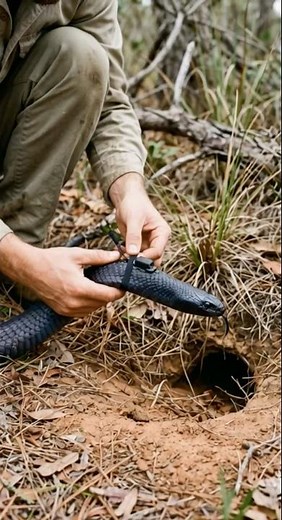 🐍 I Mounted a Micro Camera on an Indigo Snake & It Found THIS Underground...