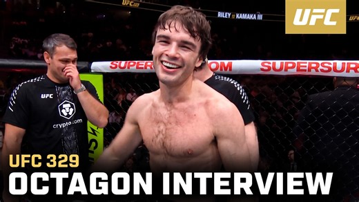 Luke Riley Octagon Interview | UFC 329
