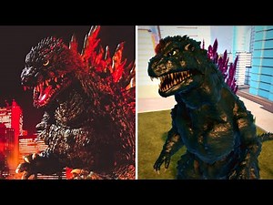 Godzila Millenium Nuclear Pulse and Roars Best Scenes ( KAIJU UNIVERSE vs MOVIE )