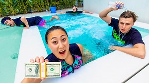 $10,000 hot tub challenge - last one standing wins!