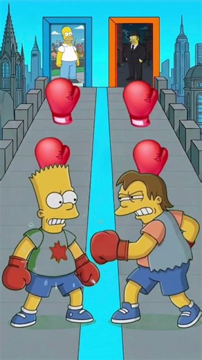 Boxing #simpsons
