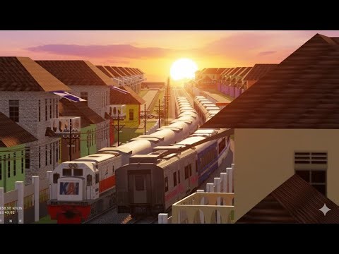 OpenBVE Indonesia || KA Argo Bromo Anggrek