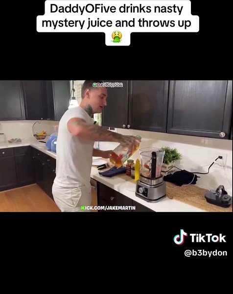 DaddyOFive's Nasty Mystery Juice Challenge