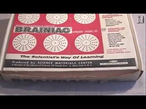 Vintage Braniac K-30 Computer Trainer 1959