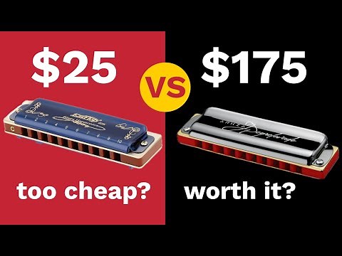 Cheap vs Expensive Harmonica - How much should you spend?