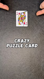 156K views · 341 reactions | Crazy Puzzle Card  #puzzle #foryou #tricks #magic #magictricks | The Mask Magic Tricks Revealed | Facebook