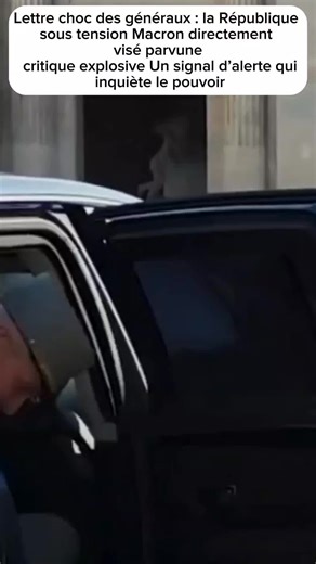 Généraux brisent le silence contre Macron