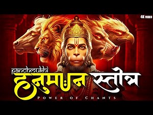Panchmukhi Hanuman Stotra | पंचमुखी हनुमान स्तोत्र | Powerful Stotra for Protection & Victory
