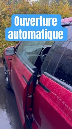 Démo du voiturier intégré du TESLA Model X ! #tesla #modelx