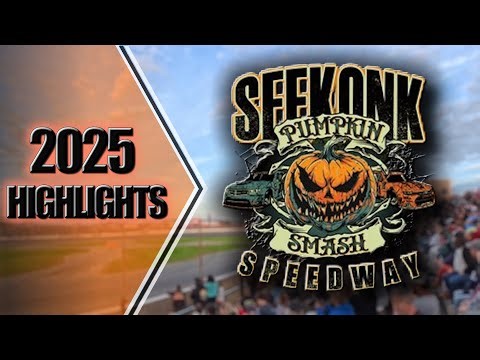 Seekonk Speedway 2025 Pumpkin Smash Thrill Show