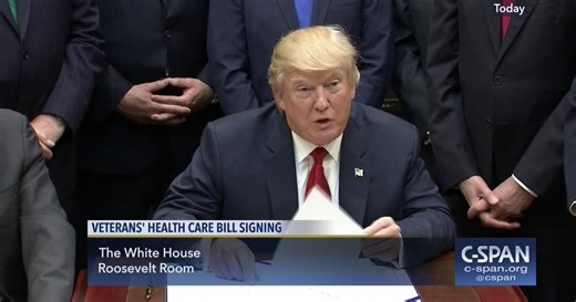 Veterans Choice Program Extension and Improvement Act Bill Signing