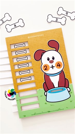 93K views · 873 reactions | Math Puppy Challenge  Introduce your little ones to math fundamentals with our Math Puppy Challenge printable!  Develop addition and subtraction skills while playing with adorable pups.  Available now at our store! Link in Bio. #chanafavors #learningisfun #kidslearning #kidsactivities #playandlearn #preschoolactivities #earlychildhoodeducation #earlylearning | Chanafavors | Facebook