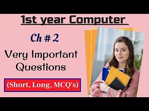 Class 11 Computer Science Chapter 2 Important Questions