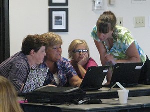 Teachers Learn Role of Laptops in the Classroom