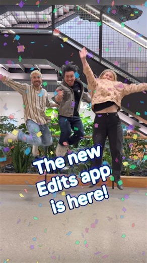 603K views · 25K reactions | making our video editor look good since...2025—the new Edits app just launched. check out @creators for more  | Meta | Facebook