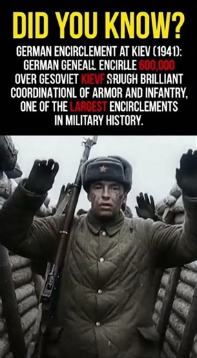 Battle of Kiev 1941: Germany’s Massive Encirclement of 600,000 Soviet Troops Explained #ww2 #war