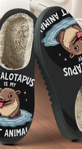 Funny Platypus Slippers for Cozy Home Comfort
