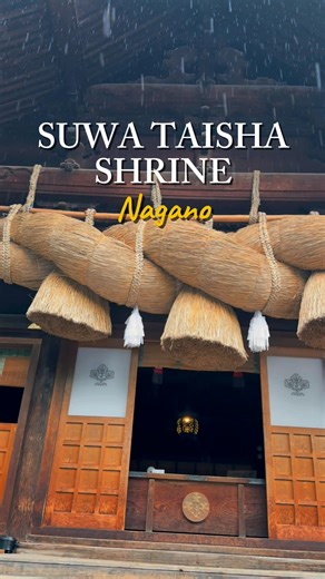 1K views · 11 reactions | Suwa Taisha Shrine in Nagano – Origins of...