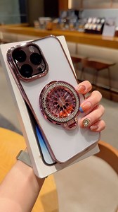 5.9K views · 120 reactions | High-definition and high-transparency electroplated PC hard shell #High-grade decompression gyro bracket frees your hands, comes with high-definition glass lens film bottom speaker dustproof net ultra-thin bare metal feel, simple and atmospheric mobile phone shell 3c good things recommended | kasim__tech | Facebook