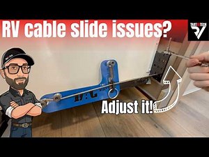 RV slide issues? Exact slide cable adjustment - step by step.
