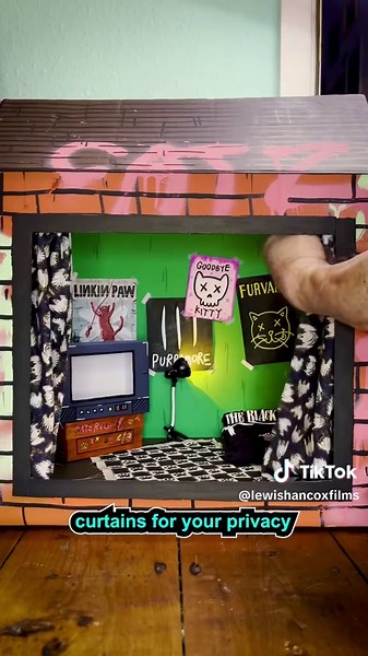 Creating a Bedroom for My Emo Cats