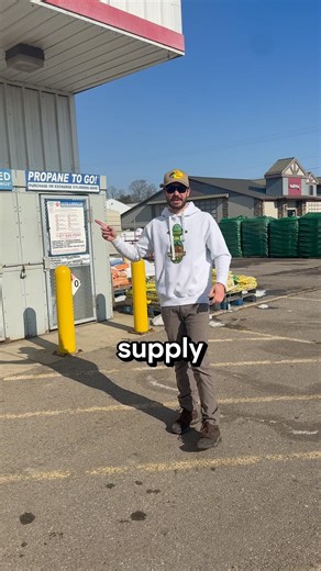 If your propane tank is expired or leaking, you can swap it at Tractor Supply. #camping #propane #rv