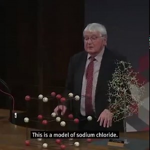 220K views · 7.3K reactions | Why do atoms form those lovely regular structures when packed together? ⚛️ Sir Richard Catlow shows us with a surprisingly simple yet effective demonstration. | Royal Institution of Great Britain | Facebook
