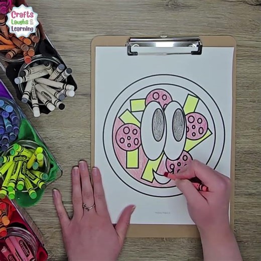 Most Satisfying Pizza to Color #shorts #asmr #coloring