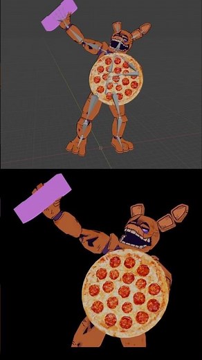 #fnaf #blender #springtrap #animation
