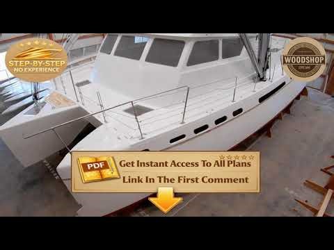 Ultimate DIY Sailing Catamaran From Scratch Shocking Simple Boat Building Plans